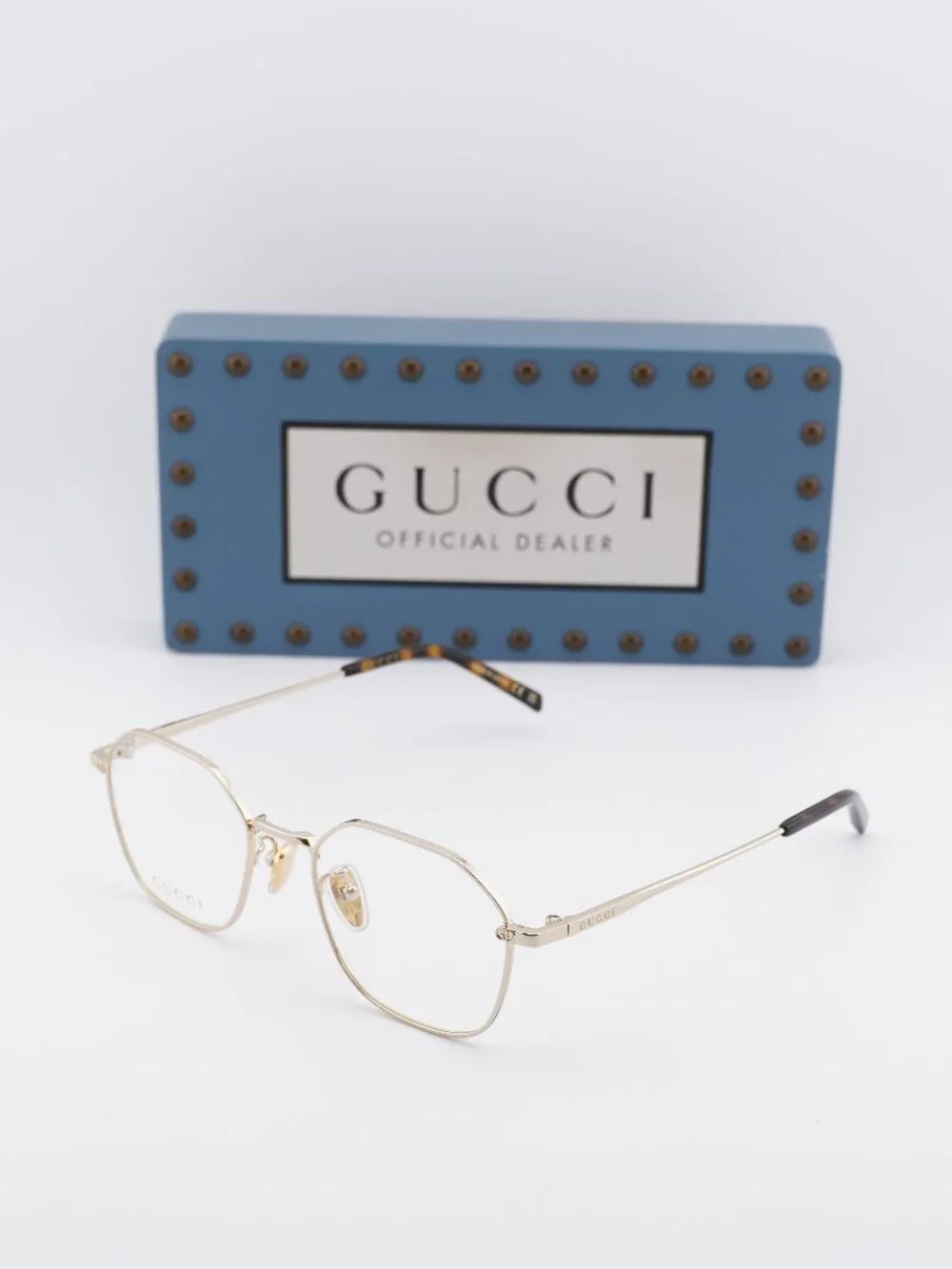 Gucci GG1956OK 001 Square Eyeglasses 51mm - Gold